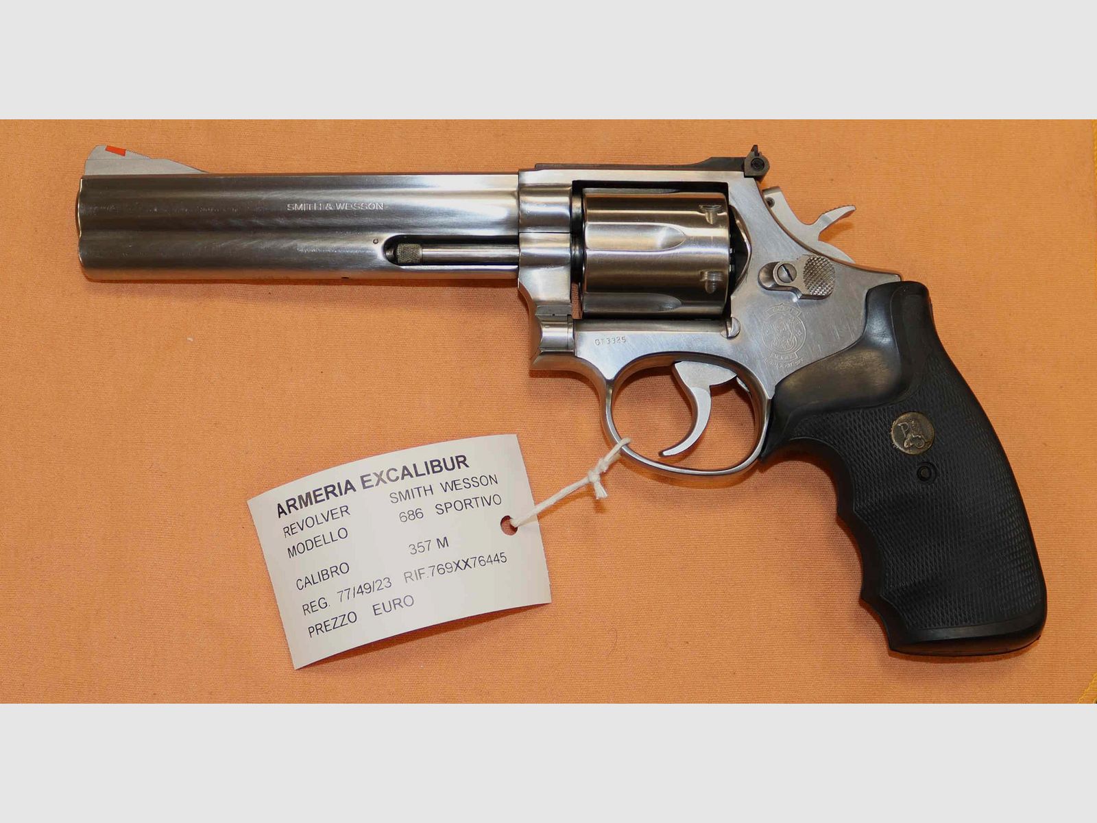 Revólver Smith & Wesson Modelo 686 Calibre 357MG Deportivo, imagen 1 de 10