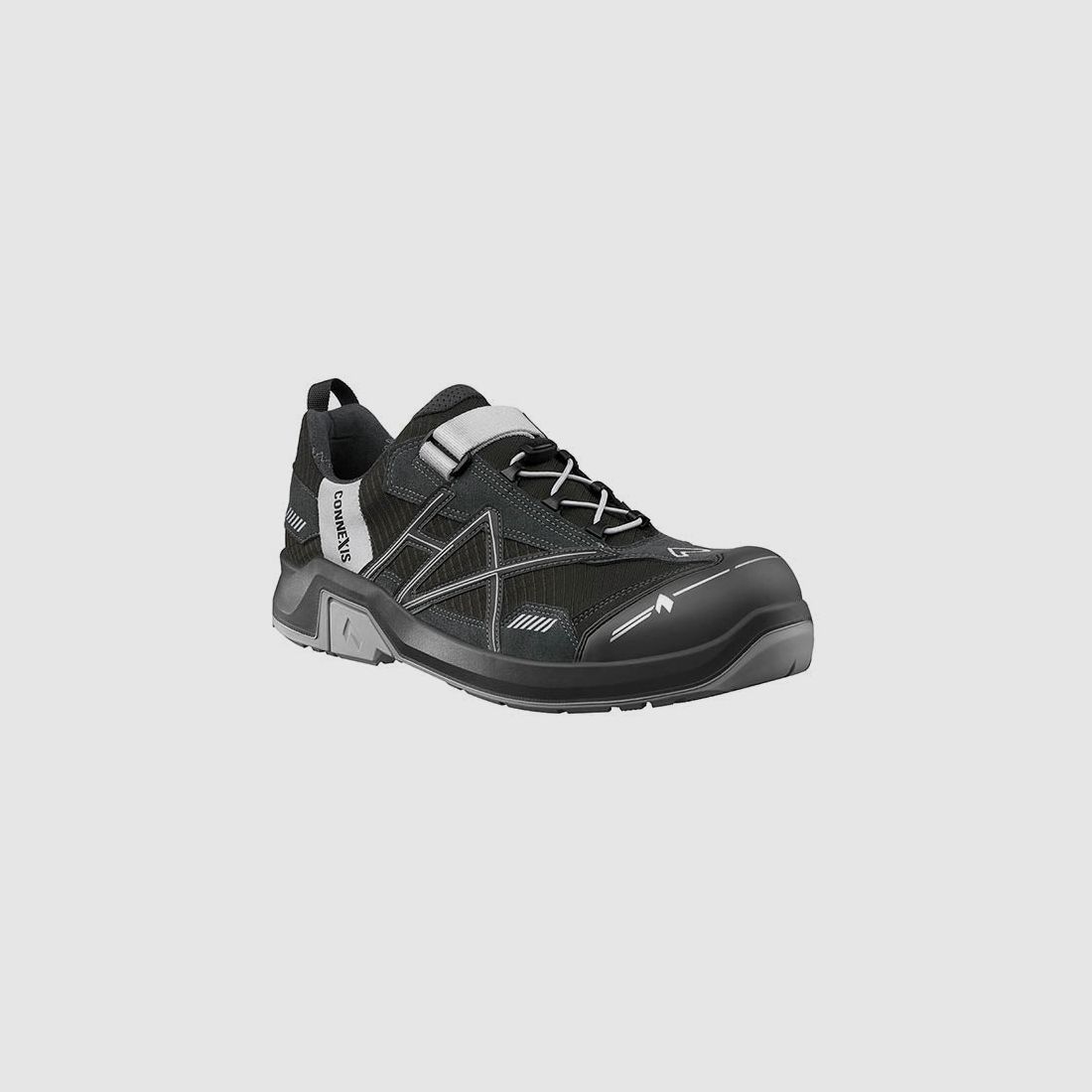 CONNEXIS SAFETY T S1P LOW, zwart-zilver, afbeelding 1 van 3