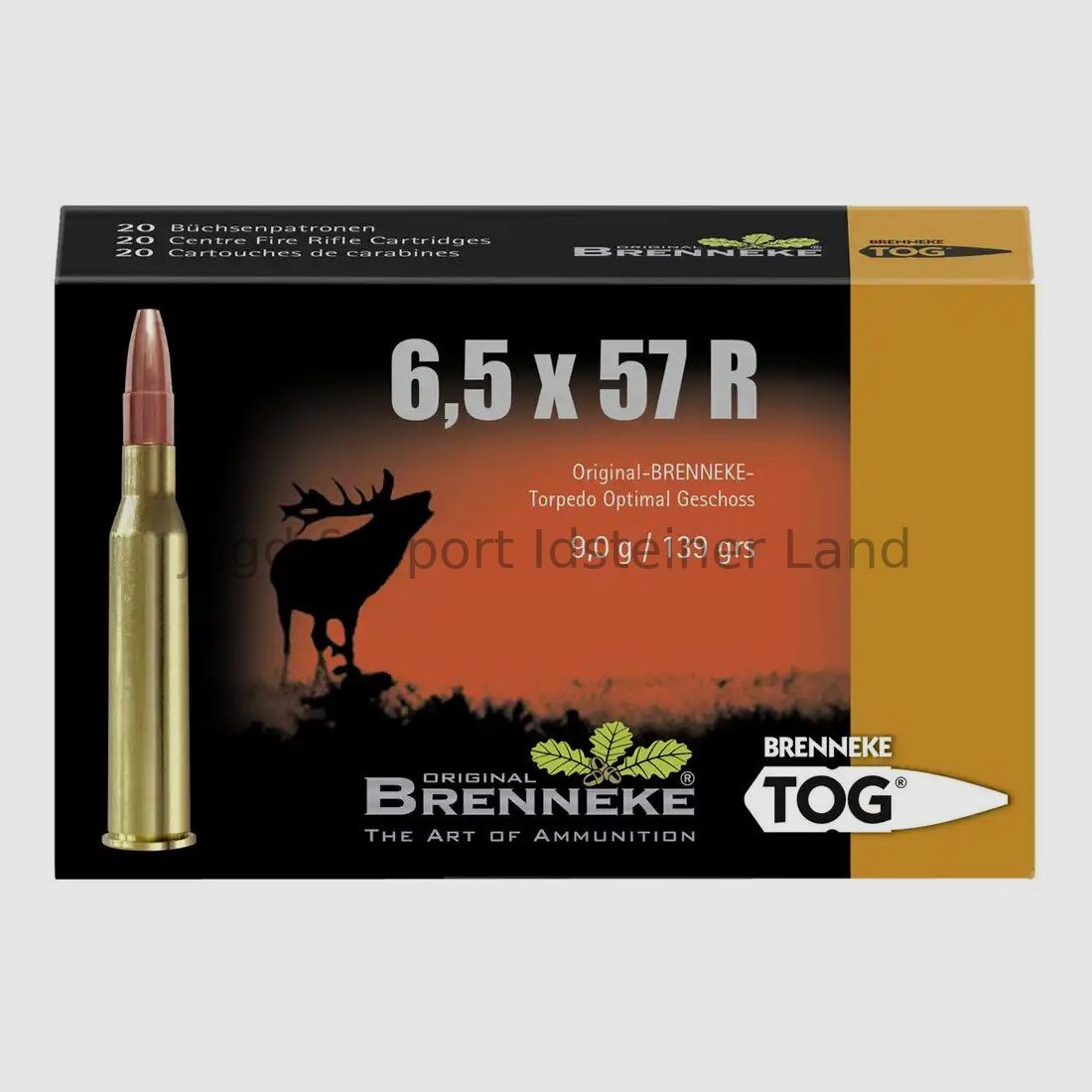 Brenneke TOG, 139grs / 9,0g