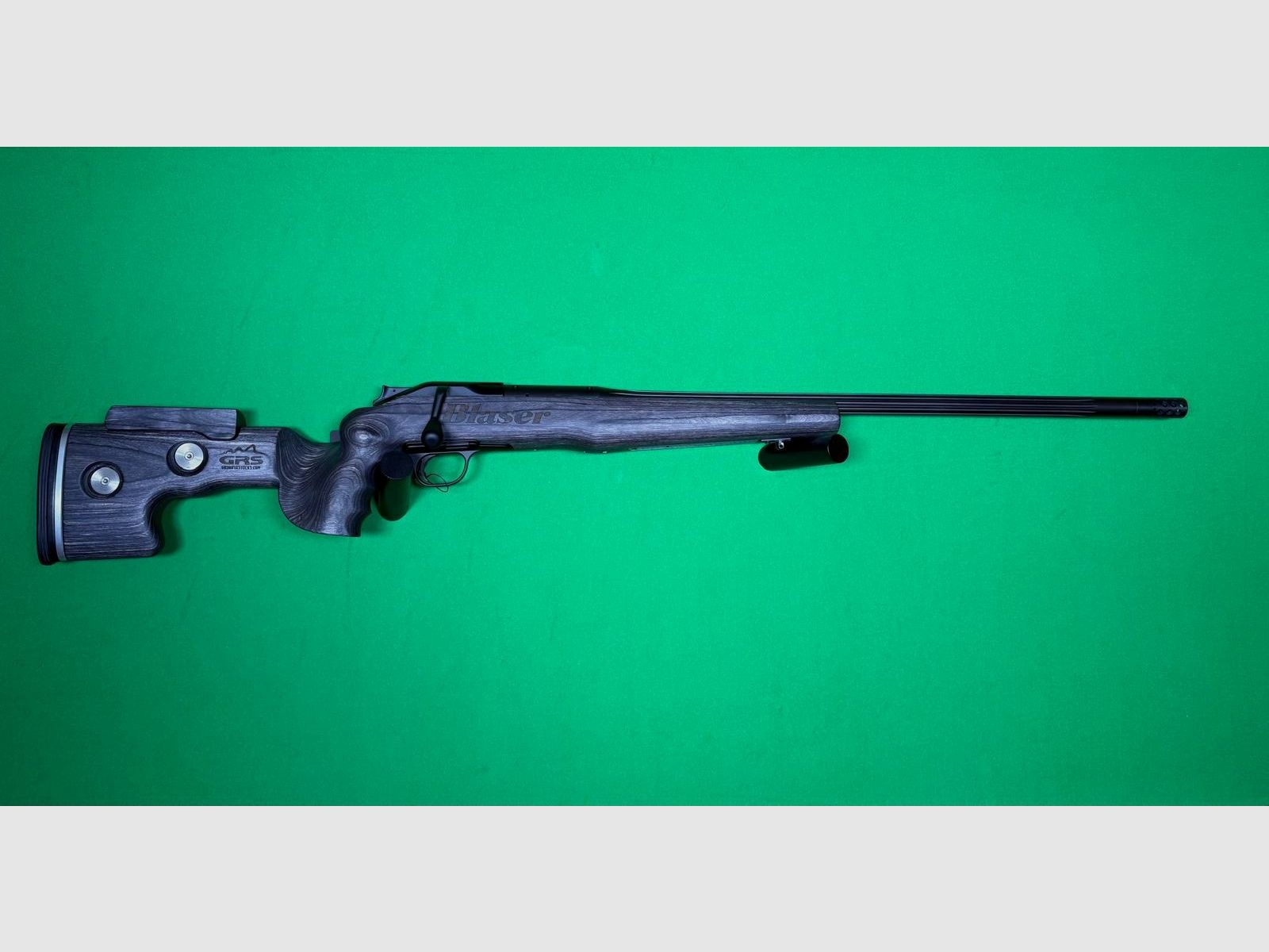 Blaser R8 .338 Lapua Mag – GRS-Schaft, neuwertig