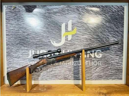 Krieghoff Drilling, Zeis Jagd 4 SEM; 8x57IR 16/70