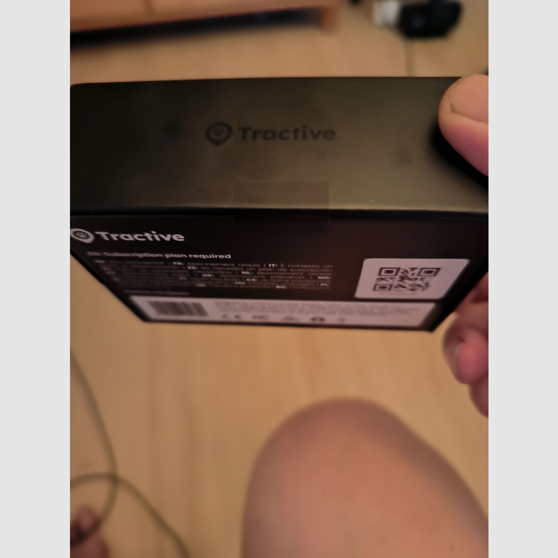 Tracker for dogs