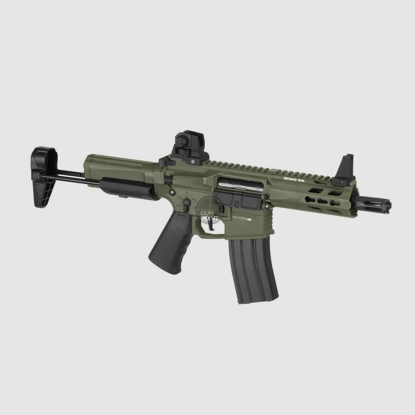 Softair - Gewehr - Krytac Trident Mk2 PDW Foliage Green - ab 14, unter 0,5 Joule