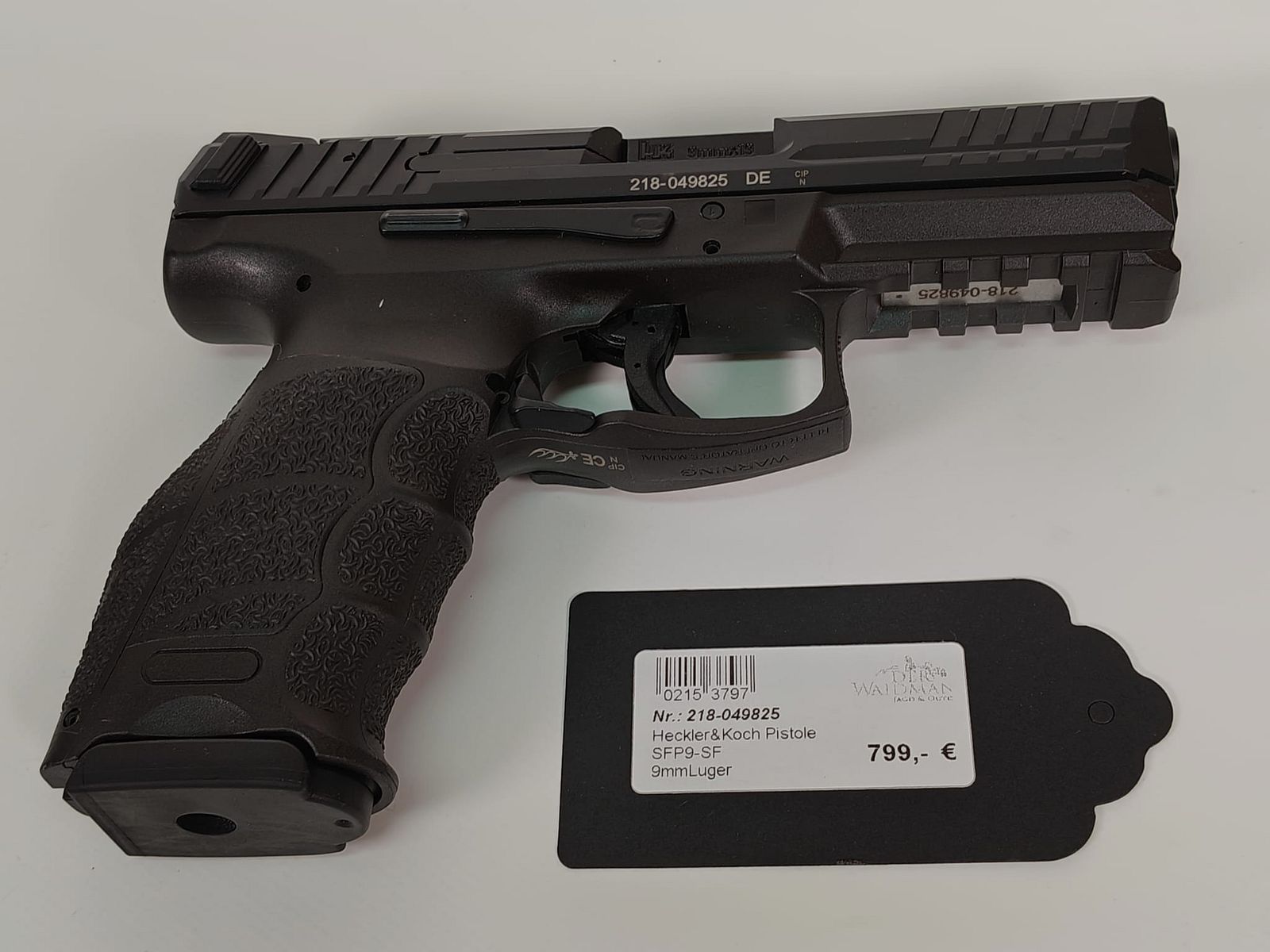 Heckler & koch SFP9 9mmLuger inkl. Koffer