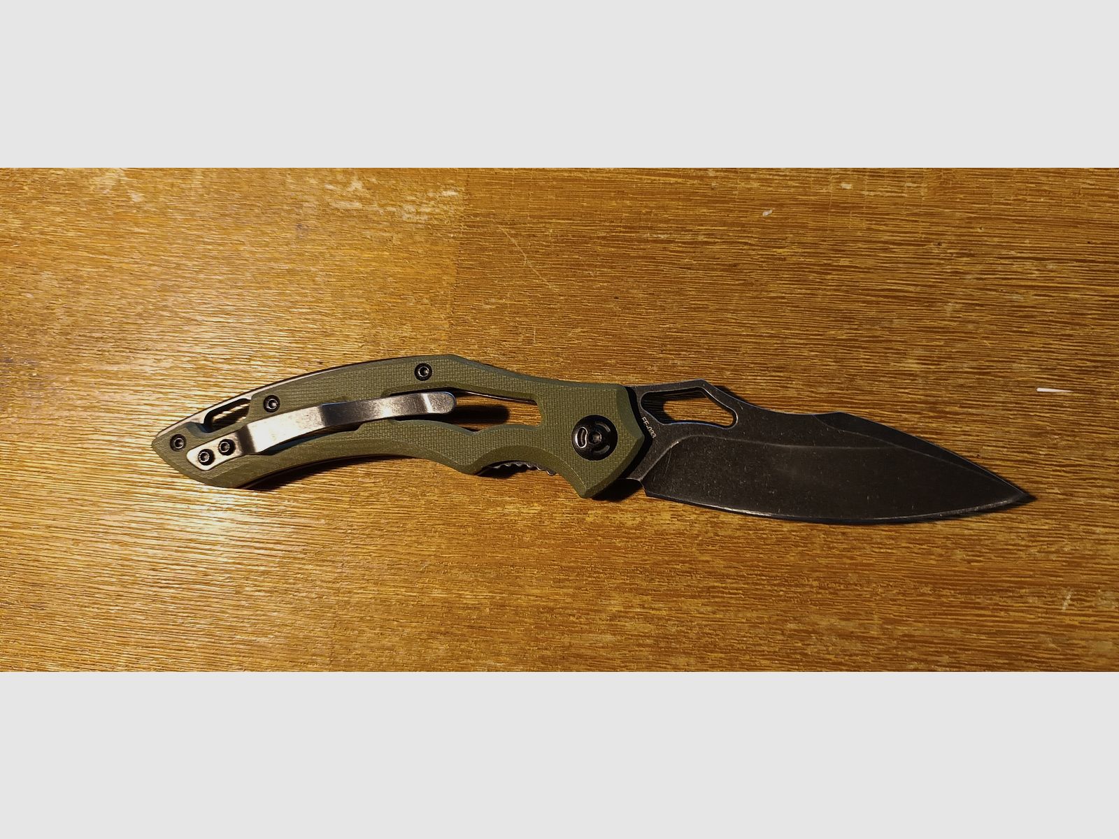  Fox Edge Sparrow G10  Einhandmesser