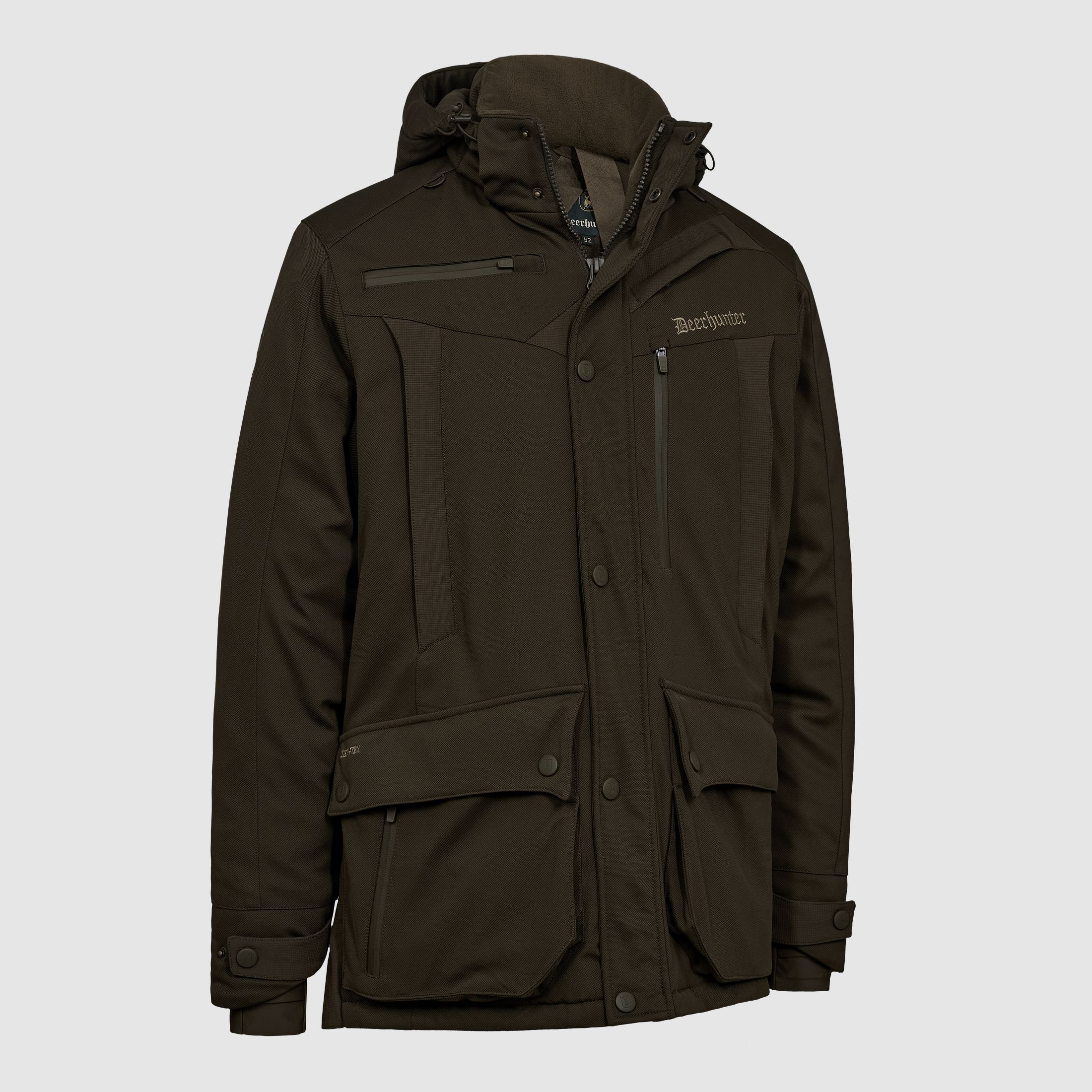 Muflon Pro Winter Jacke - Art Green – Kleidergröße Herren: 52