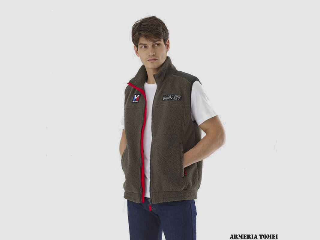 GILET – MILLET – HERITAGE FLEECESHEEP JKT 8637 DEEP JUNGLE, image 4 of 6