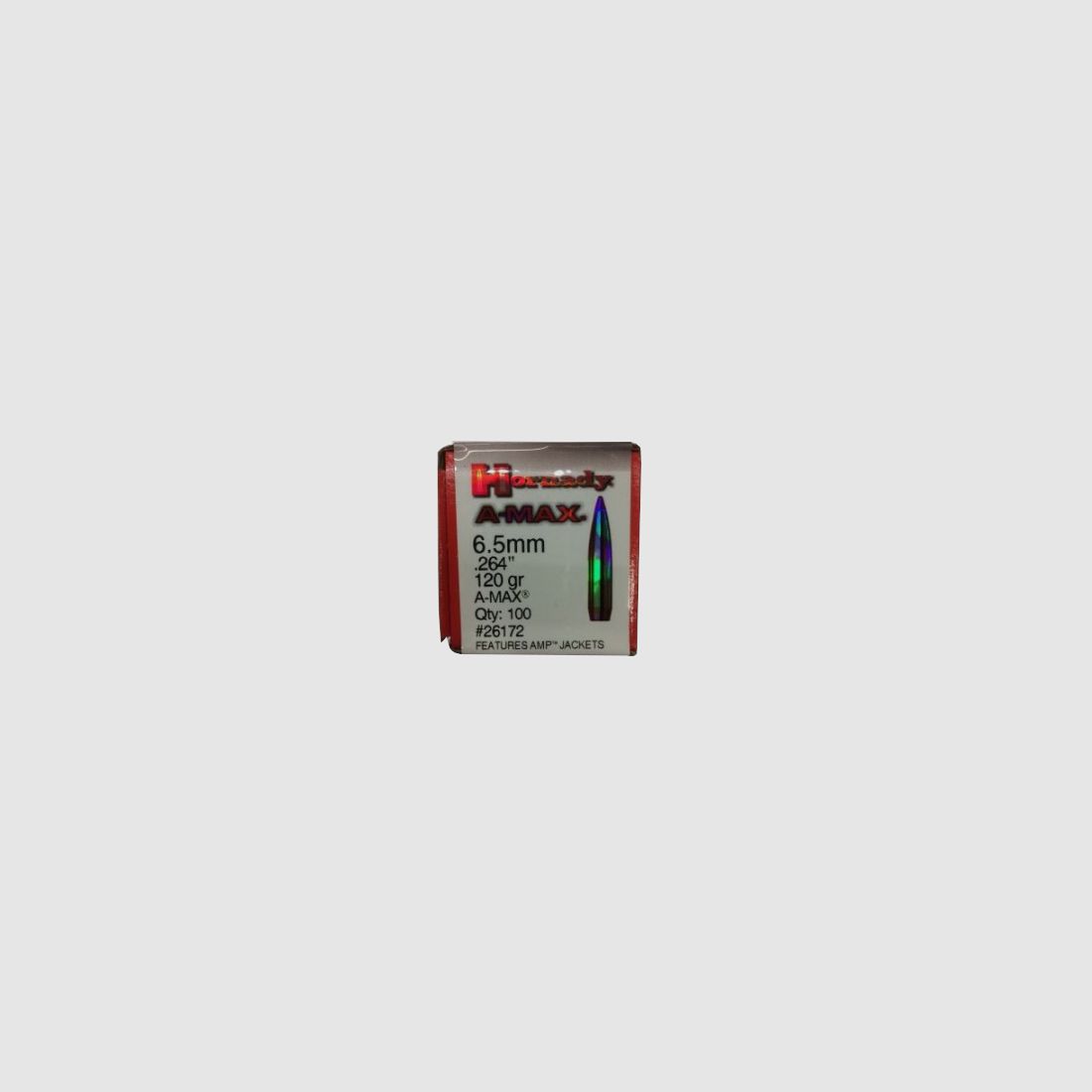 OGIVA HORNADY 6,5MM(264″) 120GR. A-MAX