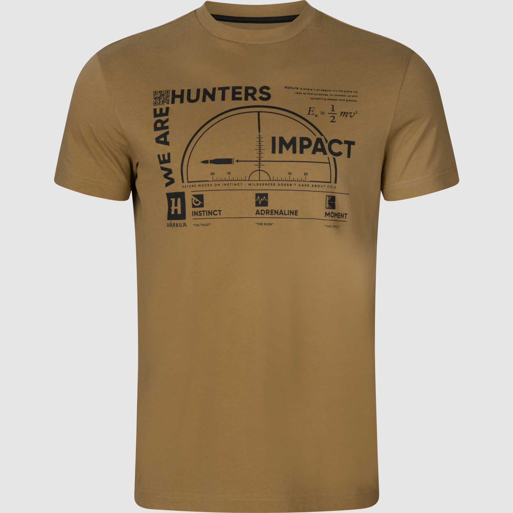 Härkila Impact T-Shirt Golden Brown