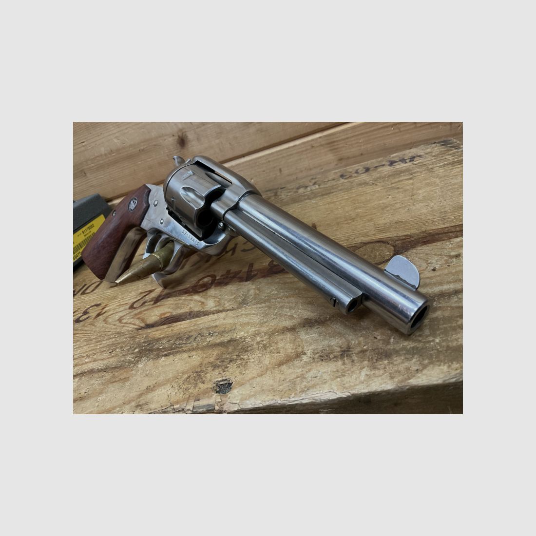 Revolver RUGER VAQUERO, Kal..45 Colt, mit Koffer und Papiere!!! Stainless!!!