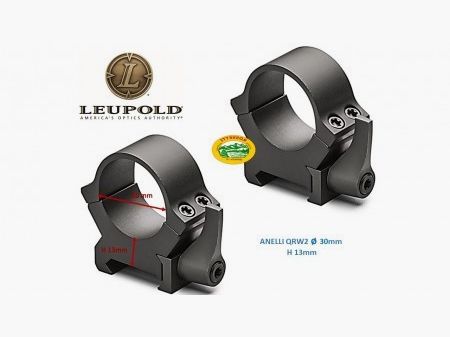 LEUPOLD Anelli QRW2 30mm ALTI - 174078 opachi