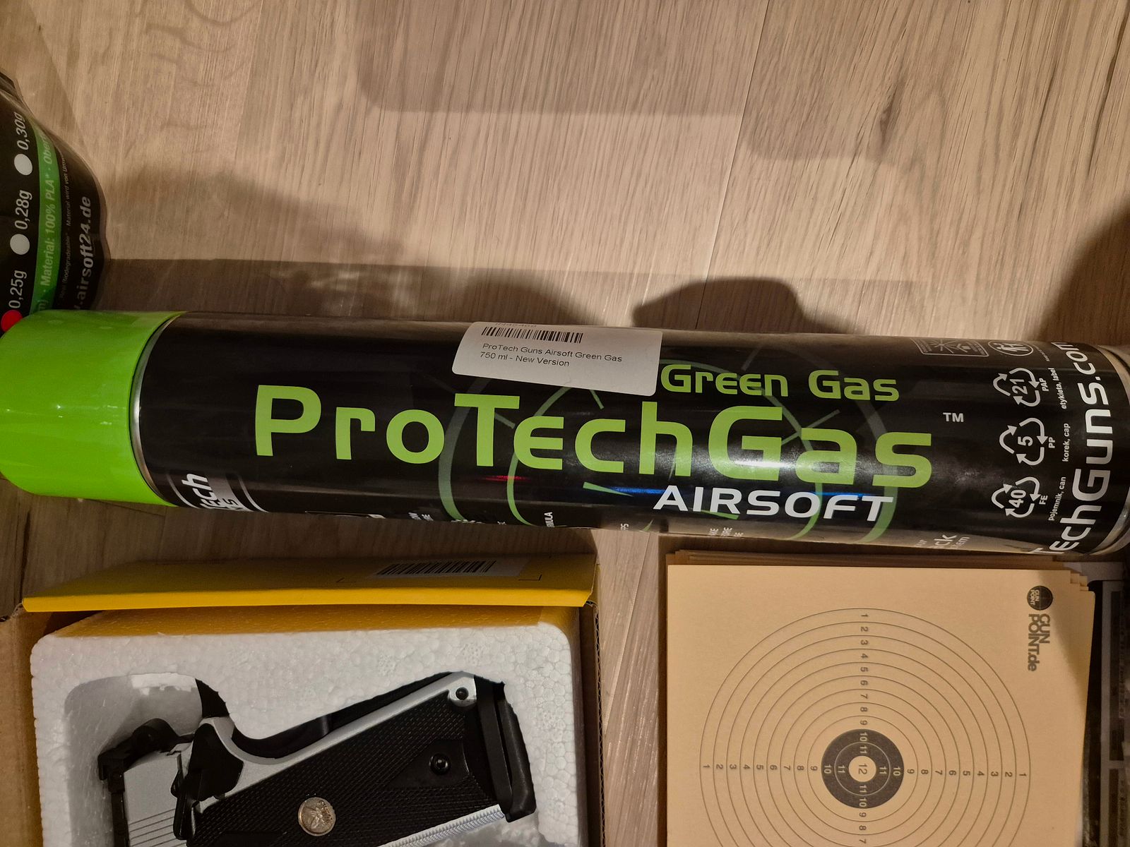 1911 Full Metal Gas Blowback 1.2 Joule with accessories