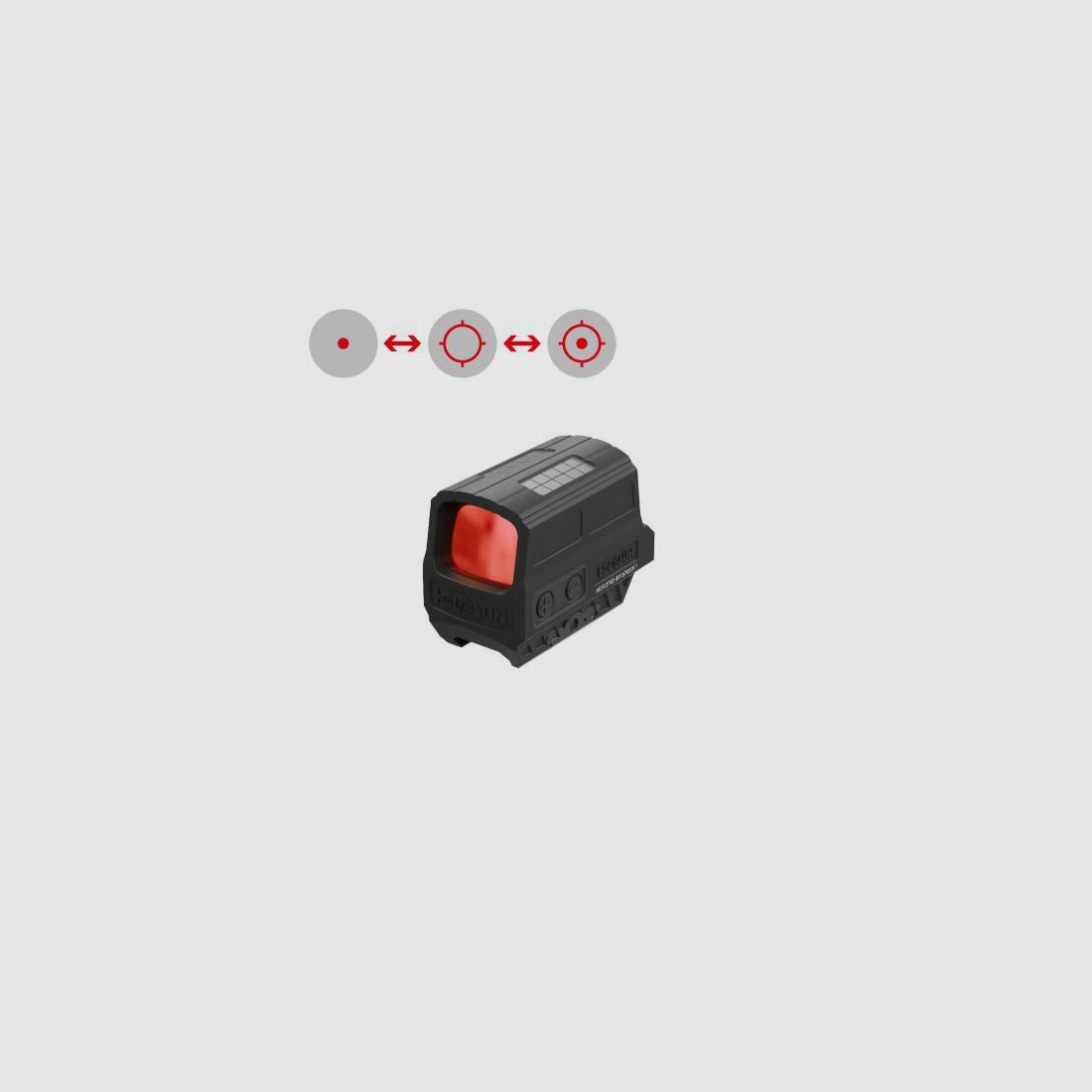 Holosun Classic HS512C-RD Kreispunktvisier Enclosed Reflex Visier