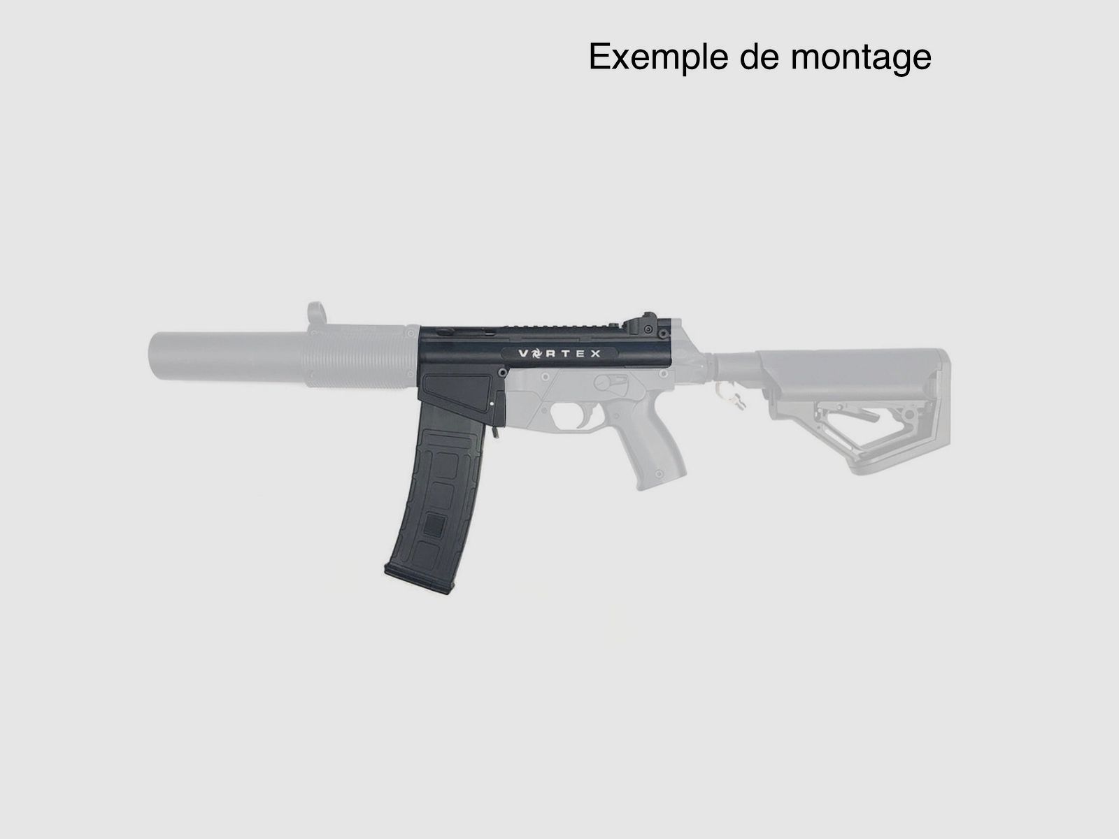Conversiekit Tippmann A5 -> Tacamo Vortex MAGFED (inclusief 5 magazijnen), afbeelding 2 van 3