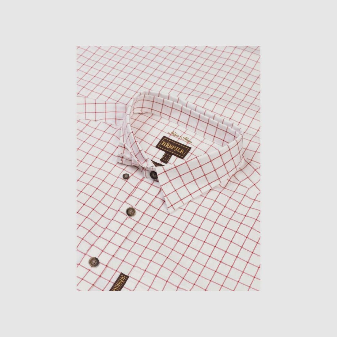 Härkila Stenstorp Hemd Jester red Check