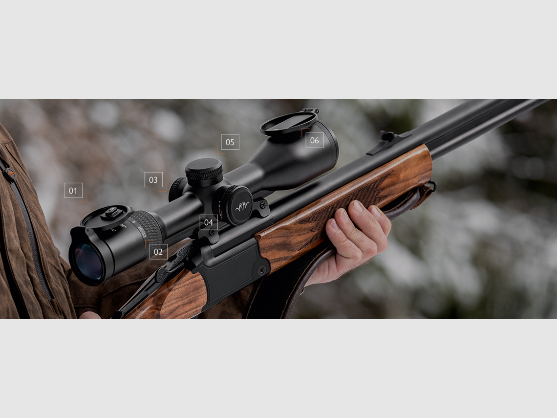 Blaser Flip Cover Objektiv für B2 2,5-15x56