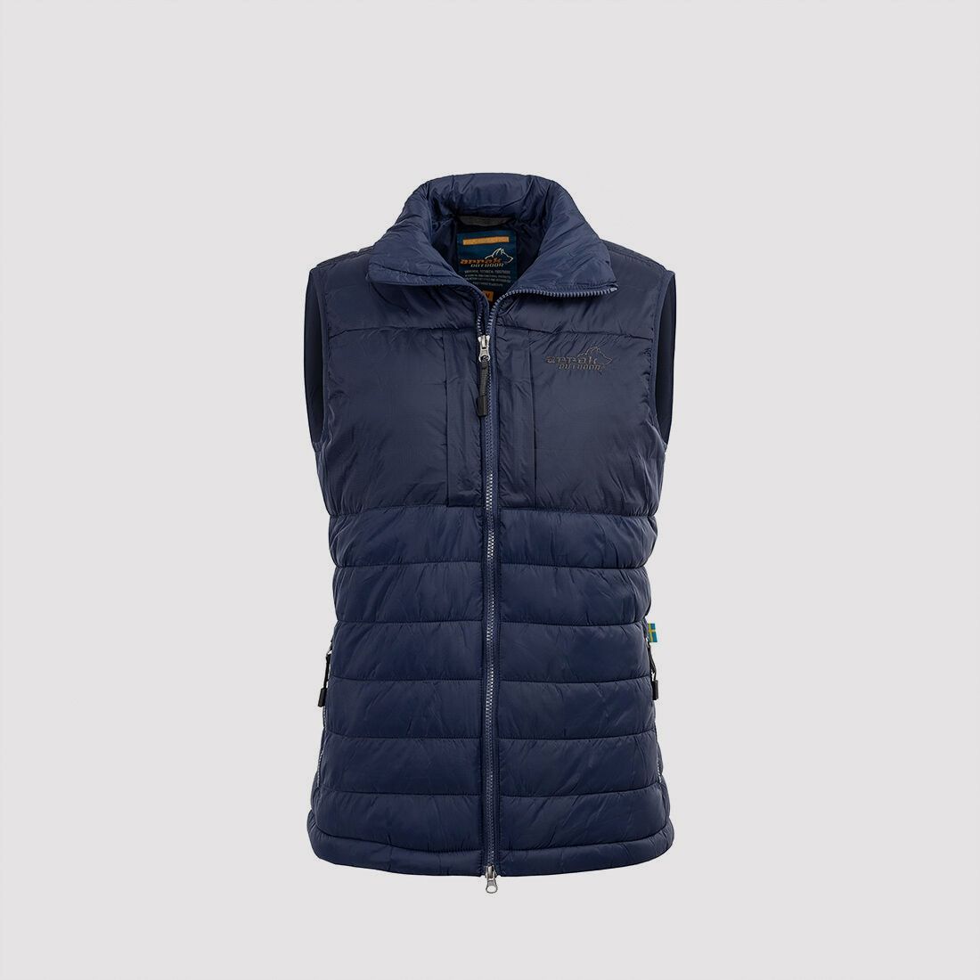 Arrak Outdoor Warmy Weste, Damen, Navy, 3XL