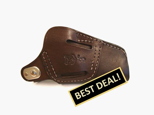 Alfa Proj Leder Holster für 3'' Braun