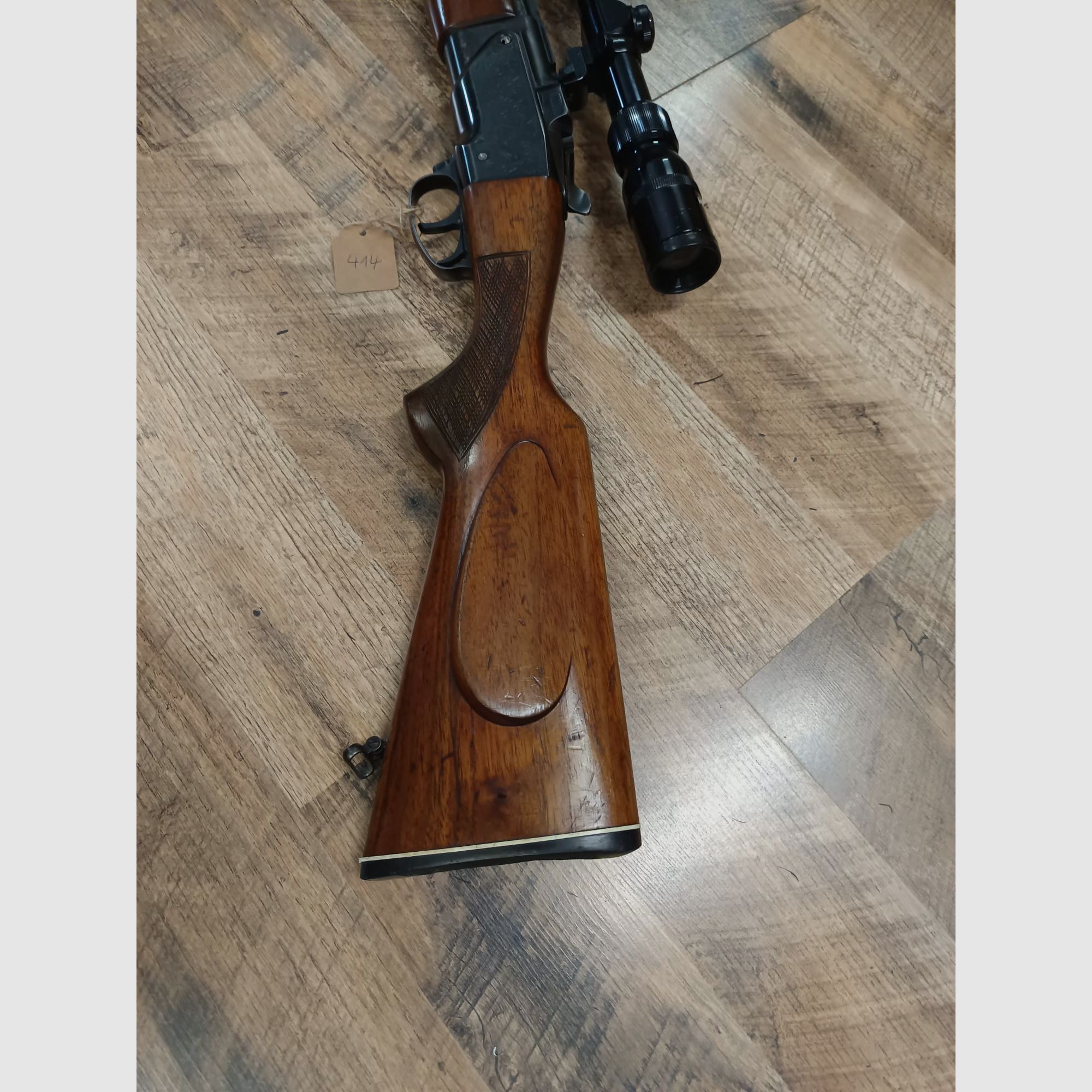 Brünner ZH306 Büchsflinte Bockbüchsflinte 5,6x50R Mag. Kaliber 12 inkl. Zielfernrohr Hunter Schwenkmontage