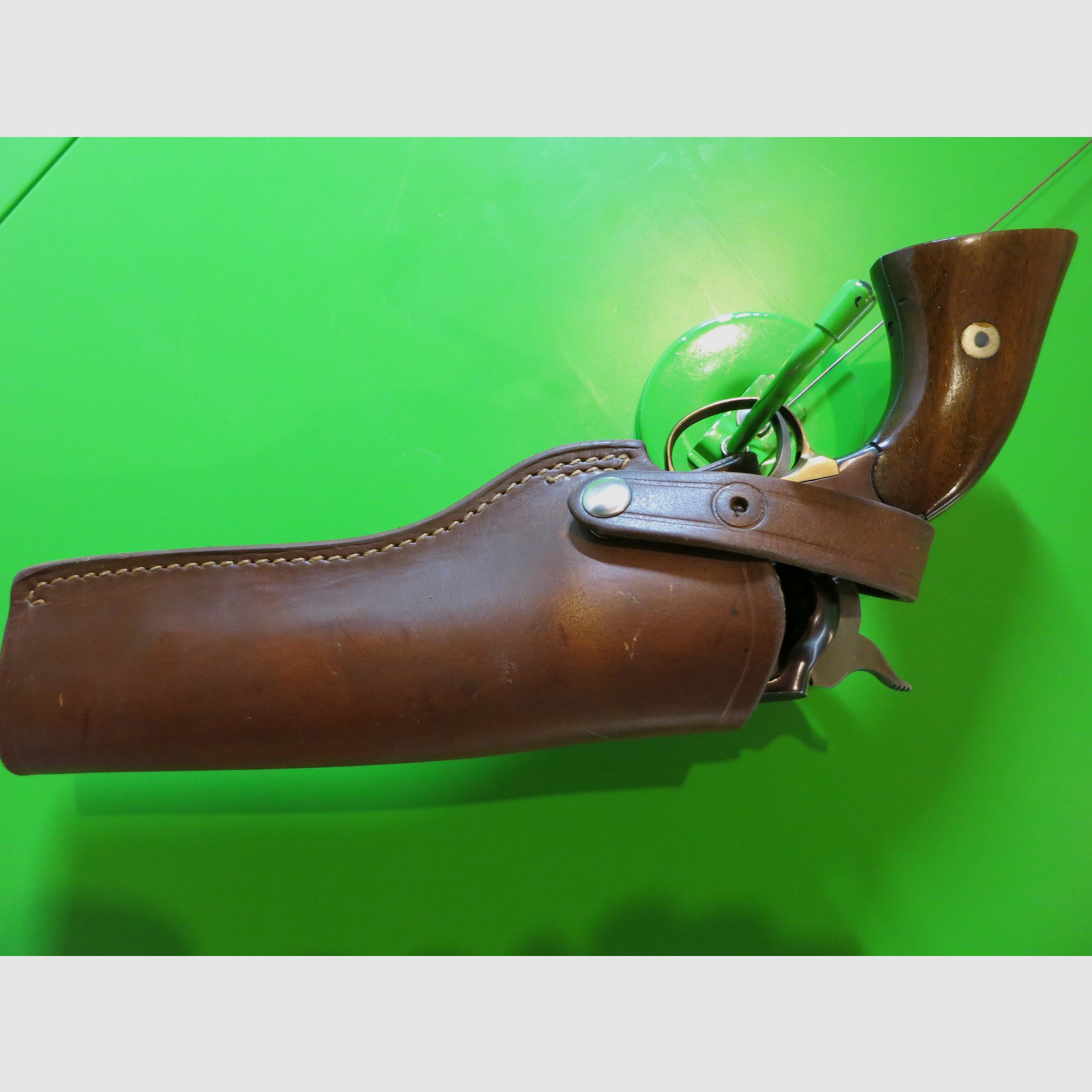 Revolver-Holster ZED HOLSTERS LEATHER GOODS. HANDMADE, Westernholster, Revolver bis 6,5", Bild 4 von 5