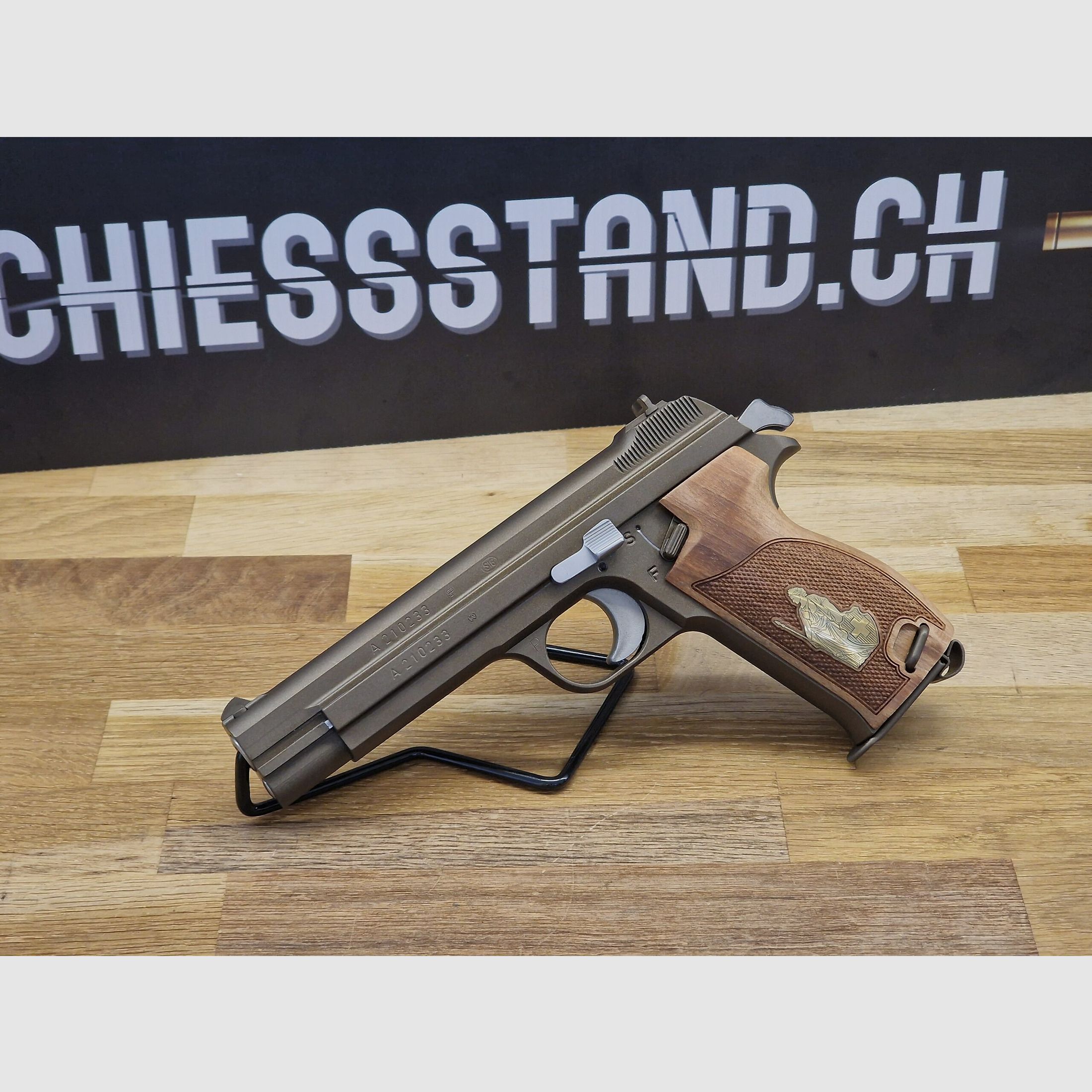 SIG – Pistola / P210 / 9mm / Midnight Bronze, imagen 3 de 4