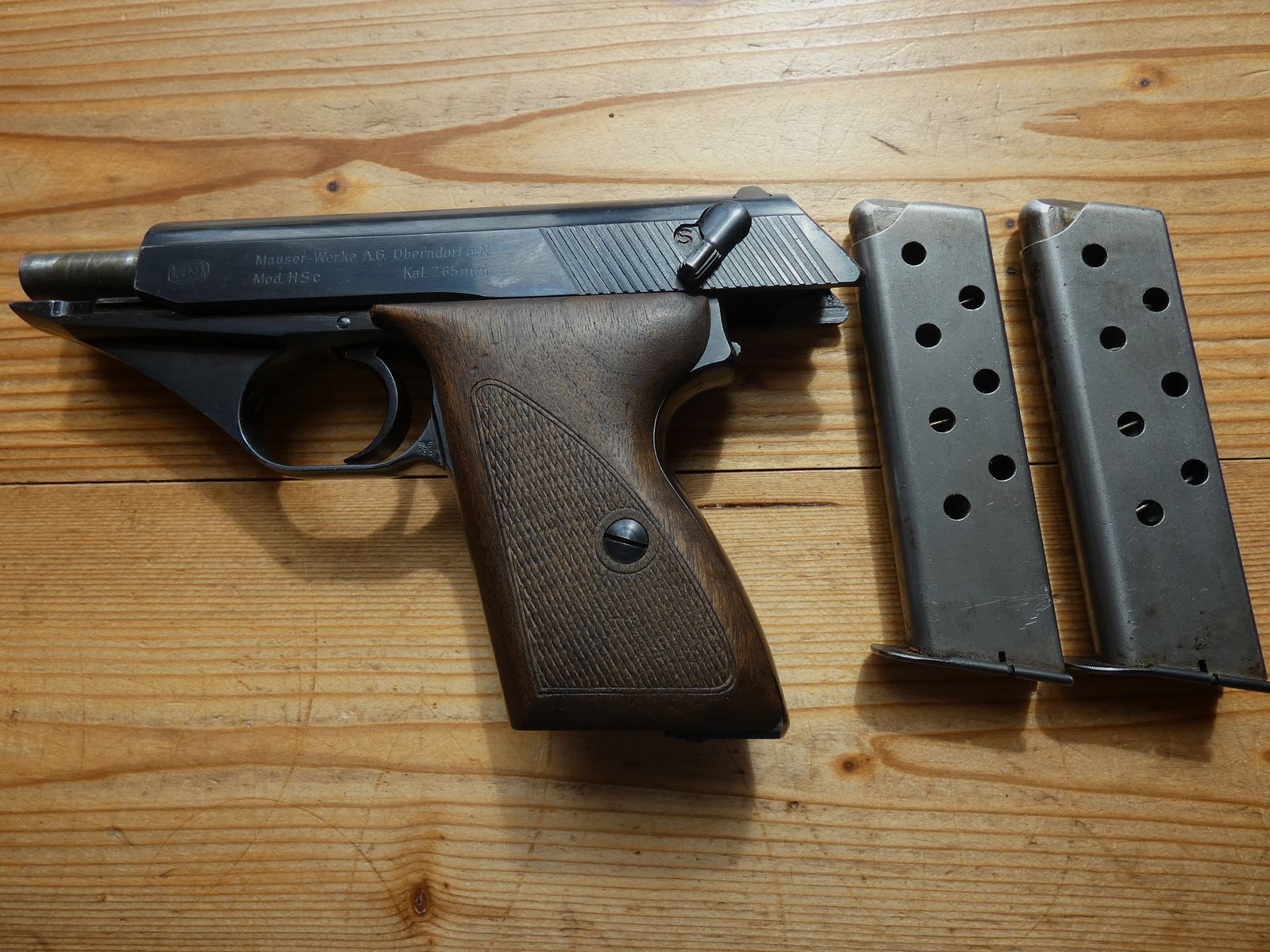 Pistola Mauser HSc 