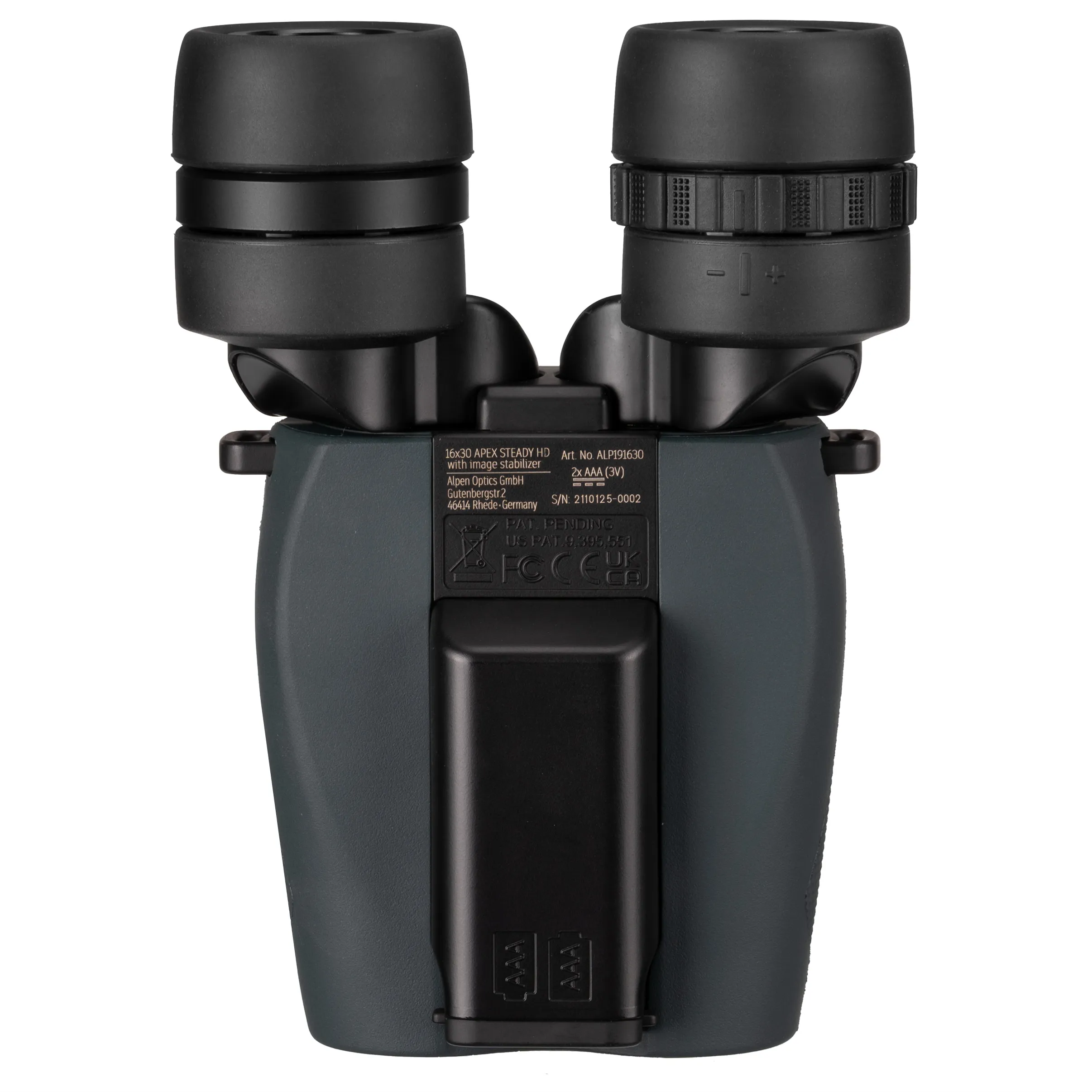 Jumelles Apex Steady 16 x 30 HD avec stabilisation d'image, image 5 sur 8