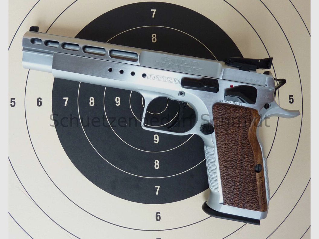 Tanfoglio Gold Match Bullseye - vorrätig und sofort lieferbar -