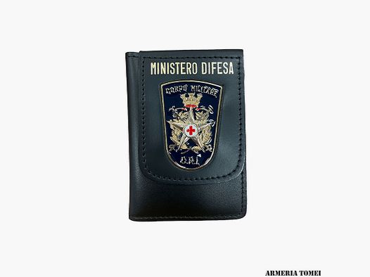 VEGA HOLSTER – Cartera de cuero Ministerio de Defensa Cuerpo Militar Cruz Roja Italiana