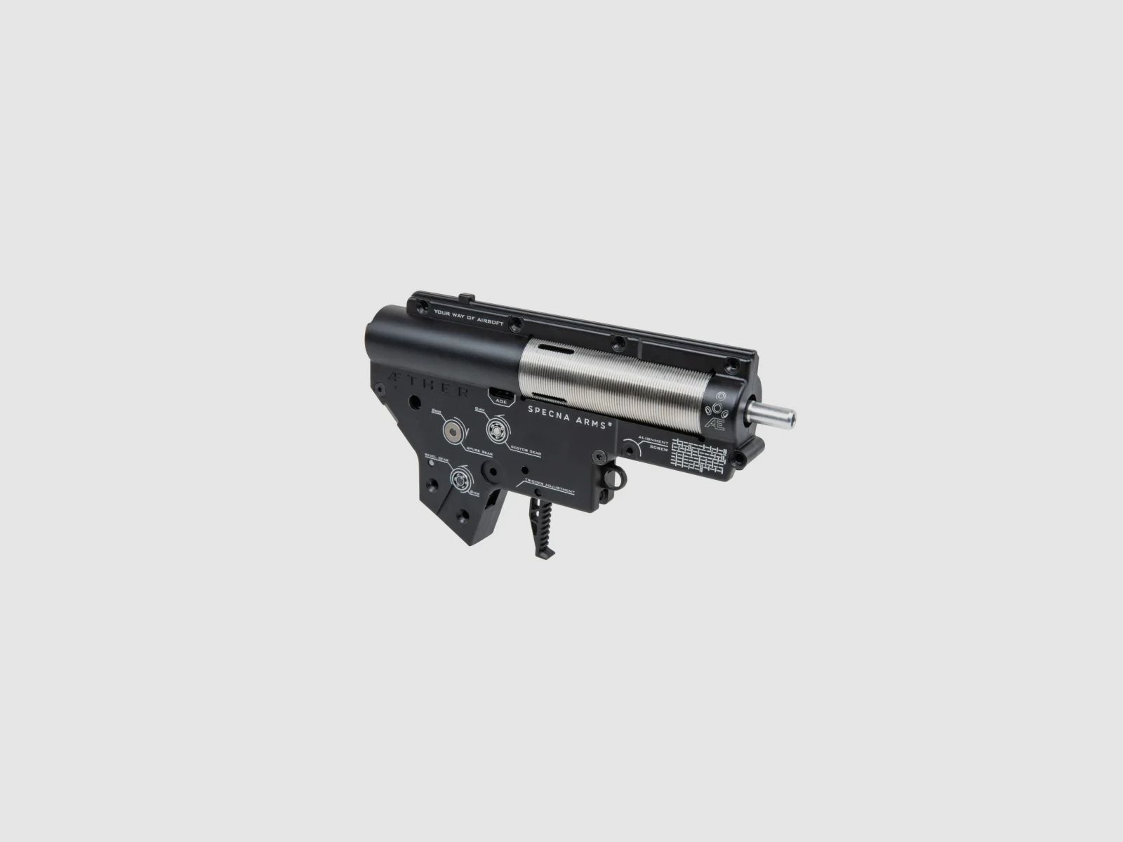 SA M4 CQB M-LOK (RRA SA-P17 PRIME™ Aster II ETU BLDC™) Rifle Airsoft Libre a partir de 18 años – Chaos Grey -F-