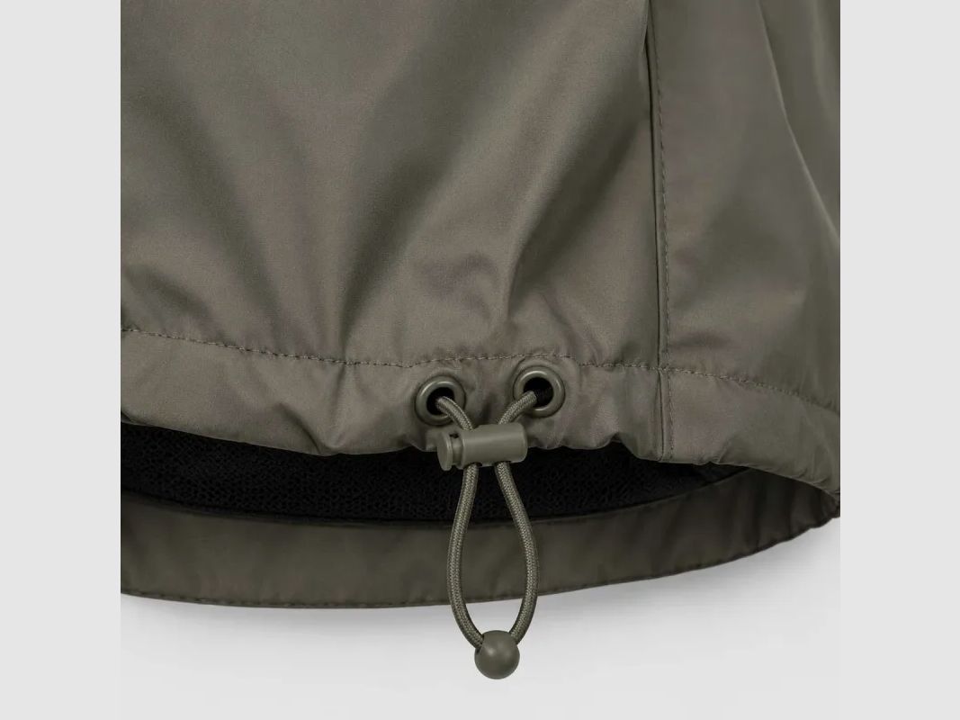 Kurze wasserdichte Lightshell-Jacke in Khaki, Bild 13 von 17