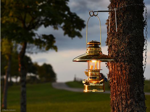 Petromax Lampen-Baumhalterung  Jagdzubehör