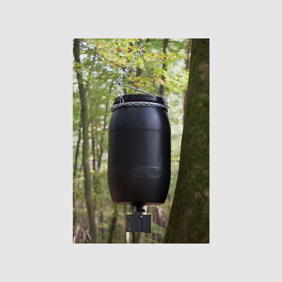 Attratec Futterautomat mit 220 L Faß
