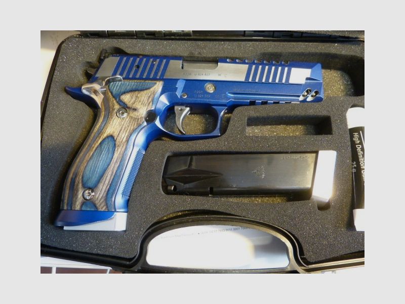 Sig Sauer P226 x-five Blue Moon Skeleton