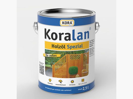 Koralan olio per legno speciale protezione UV