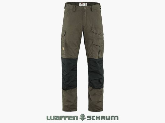 Fjällräven Hose Barents Pro Dark Olive - Black