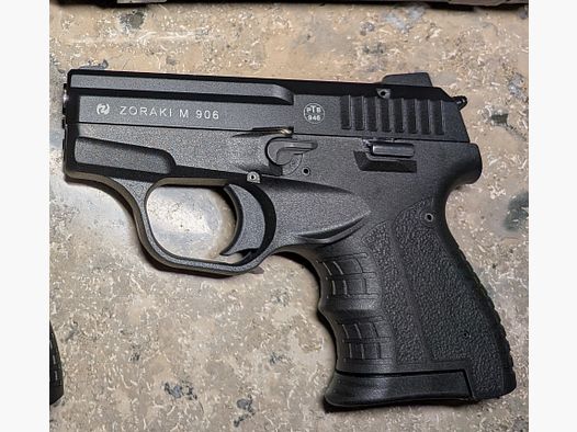 Zoraki 906 Alte PTB 946 Schreckschusspistole schwarz