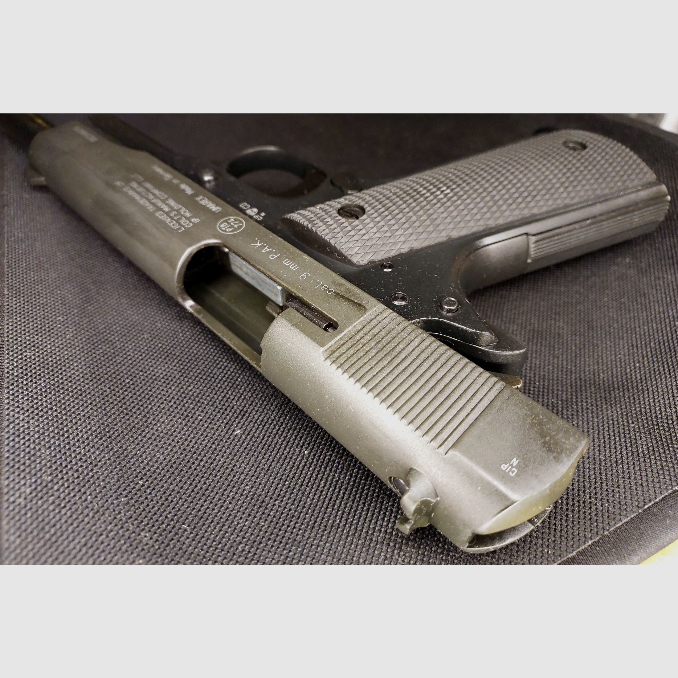 Colt Government 1911 A1 Pistolet alarmowy 9mm P.A.K. (PTB 774)