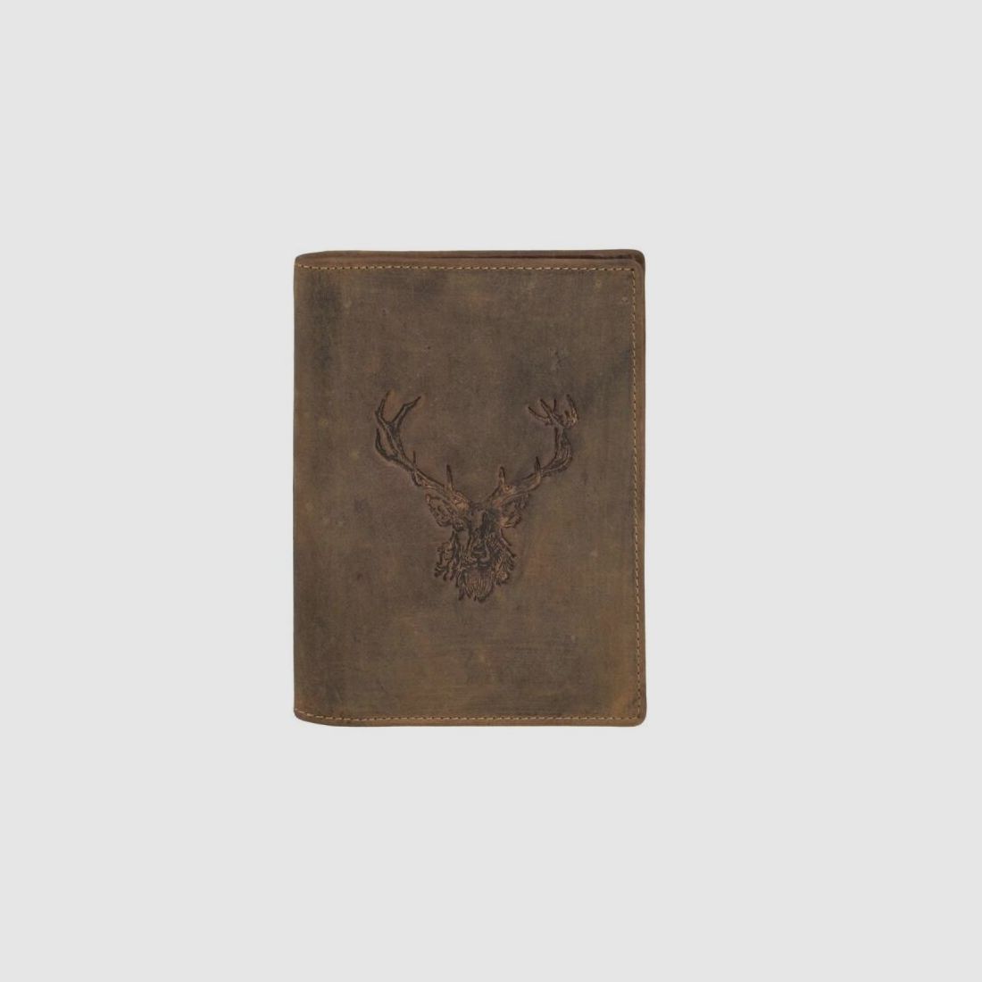 Greenburry Jagdscheinetui Leder "Vintage Hunting" Royal Stag Hirsch