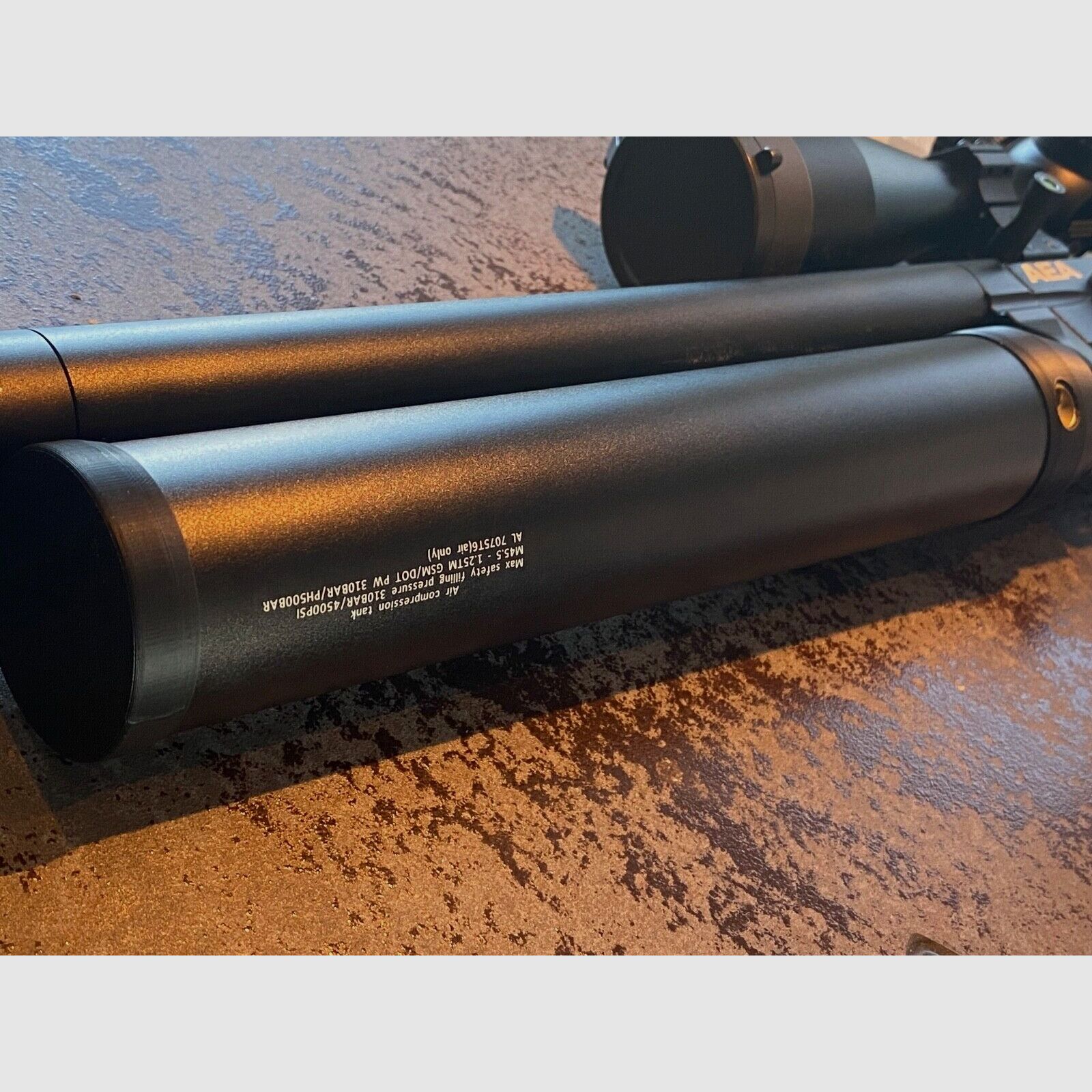 AEA HP Max 1/2 - Frontkappe für Lufttank - optional mit Farbindikator