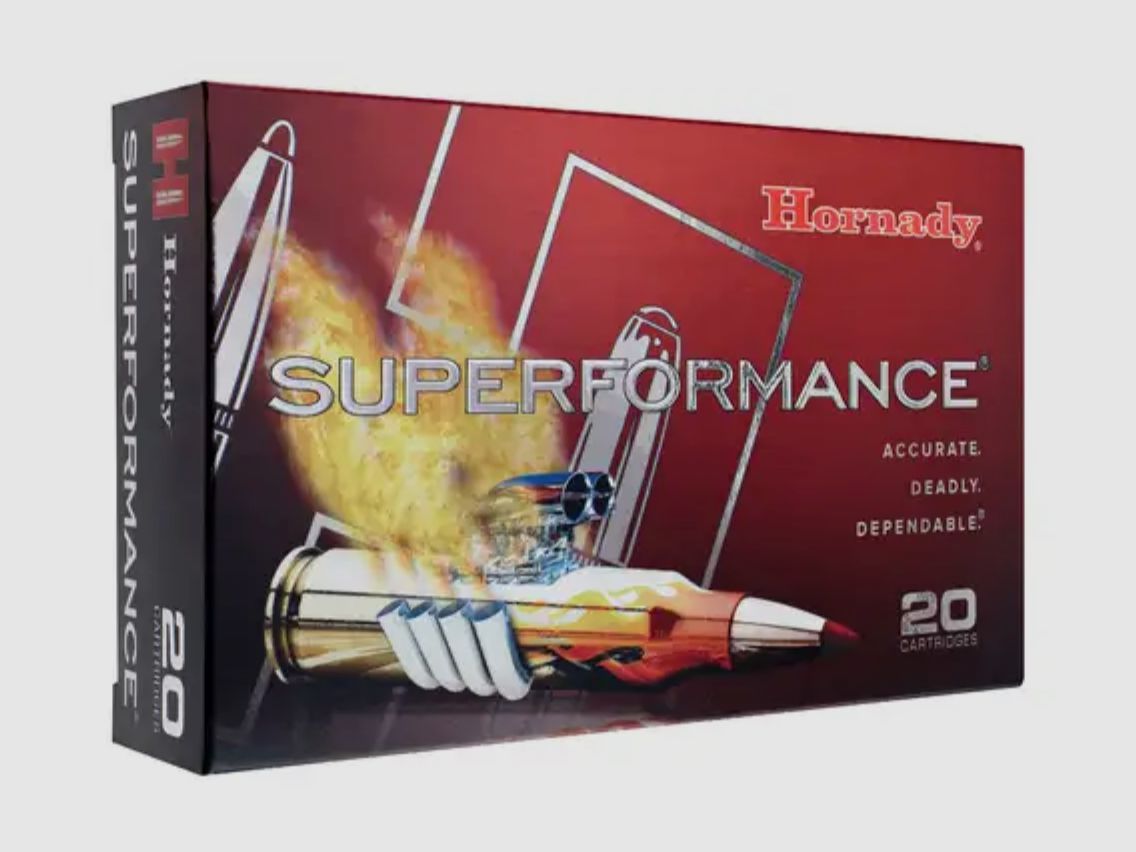 Hornady 81496 Munition 6,5 Creedmoor Superformance SST 129gr. 20 Stück