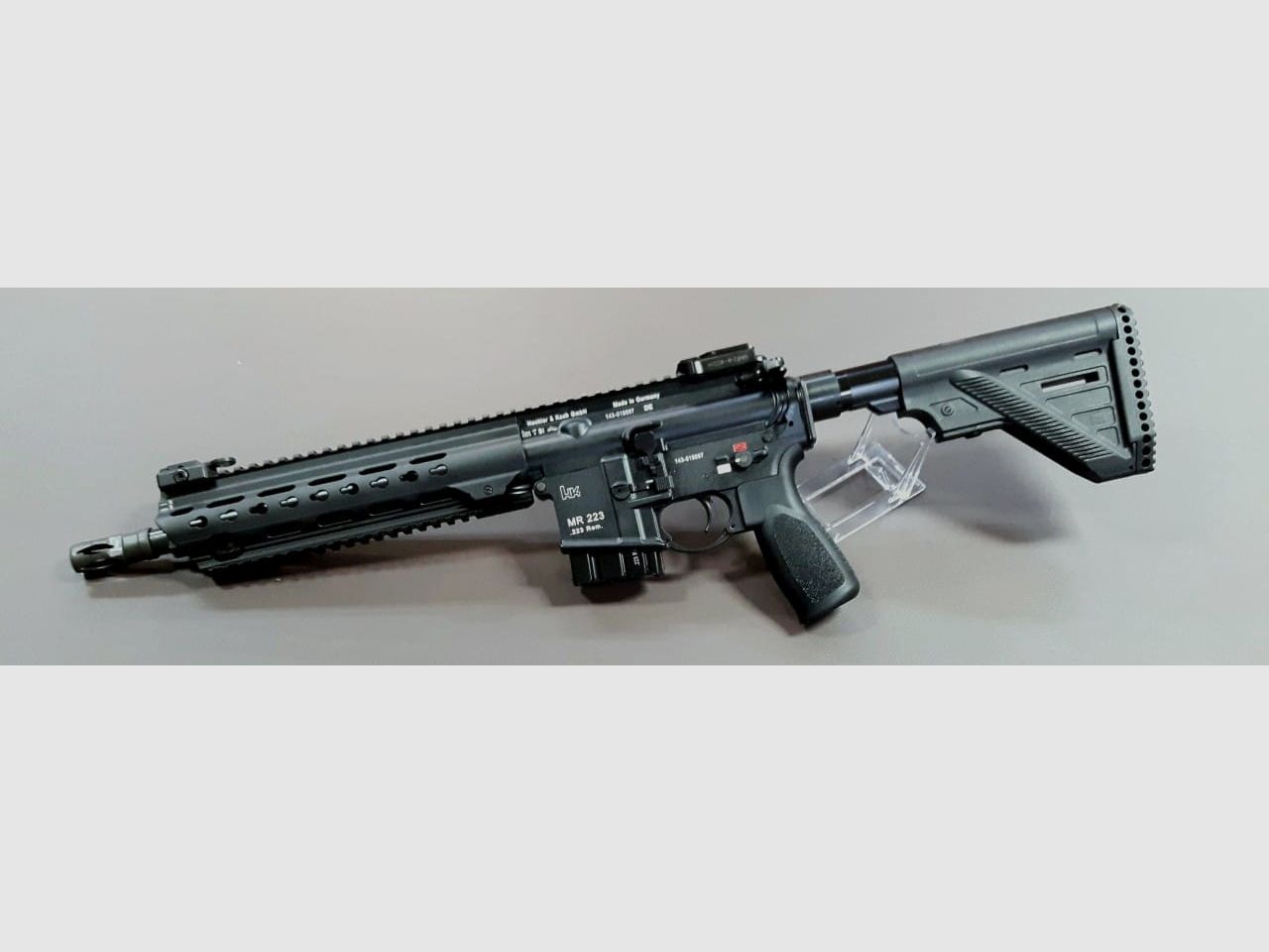 Heckler & Koch MR223 A3 version 11" barrel length caliber .223 Rem. Semi-automatic rifle