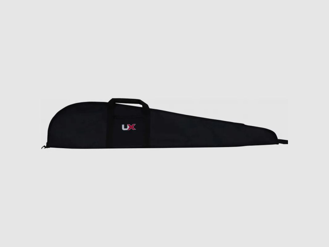 Futteral für Druckluftbüchse mit Reißverschluss, Gewehrriemen, schwarz, 123 cm, Bild 1 von 5