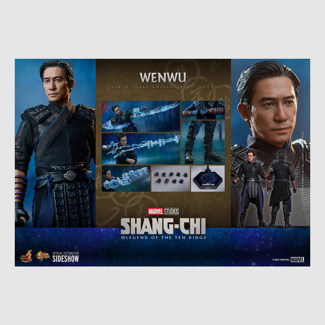 Shang-Chi and the Legend of the Ten Rings Movie Masterpiece Actionfigur 1/6 Wenwu 28 cm | 43304