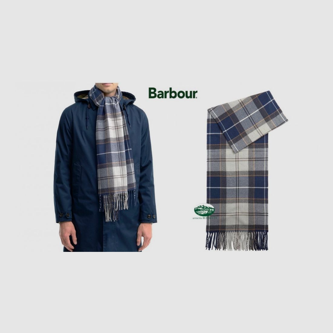 BARBOUR Schal Galingale Tartan TN38