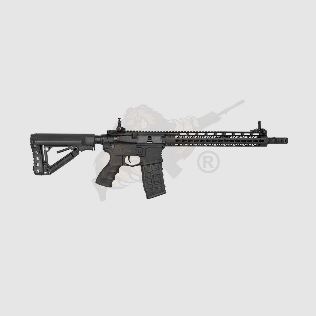 G&G CM16 Wild Hog 13,5" Airsoft mit ETU - max 0,5 Joule