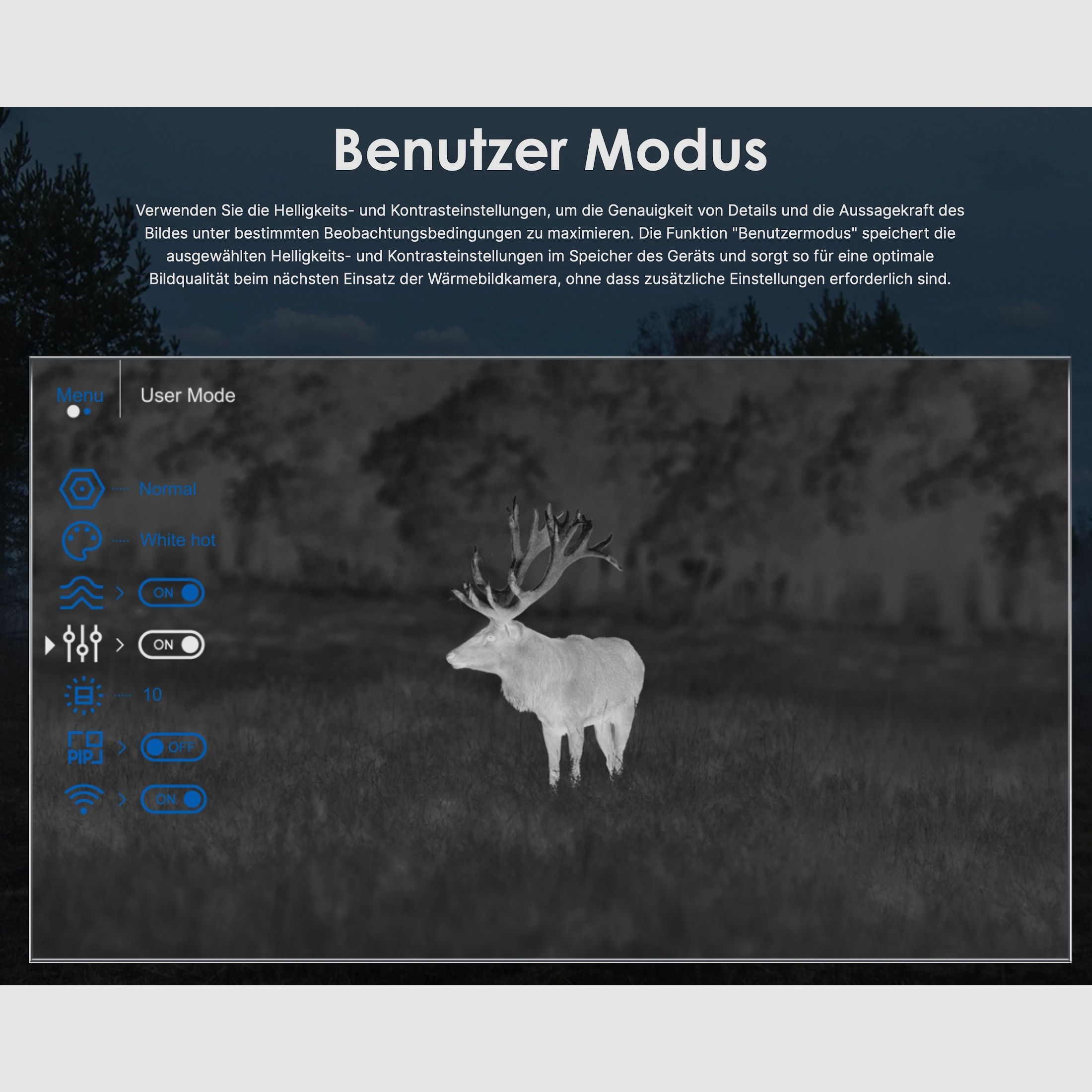 Pulsar 77516 warmtebeeldcamera Telos XL50 1024x768 @ 12 µm (NETD <40 mK)