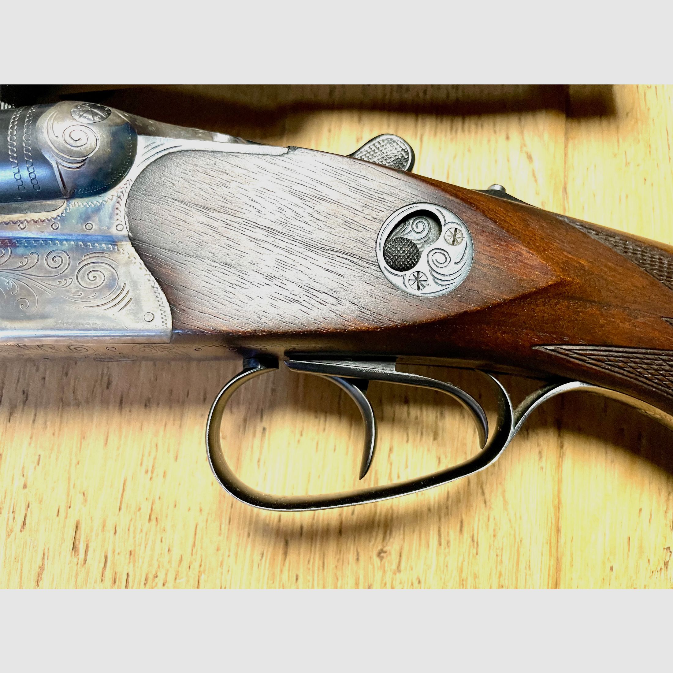 -Drilling- Simson Suhl Mod. Fortuna Kaliber 16/70 & 6,5x57R inkl. ZF Schmidt&Bender 6x42 und Einstecklauf Krieghoff Kal. 16 auf .22WinMag