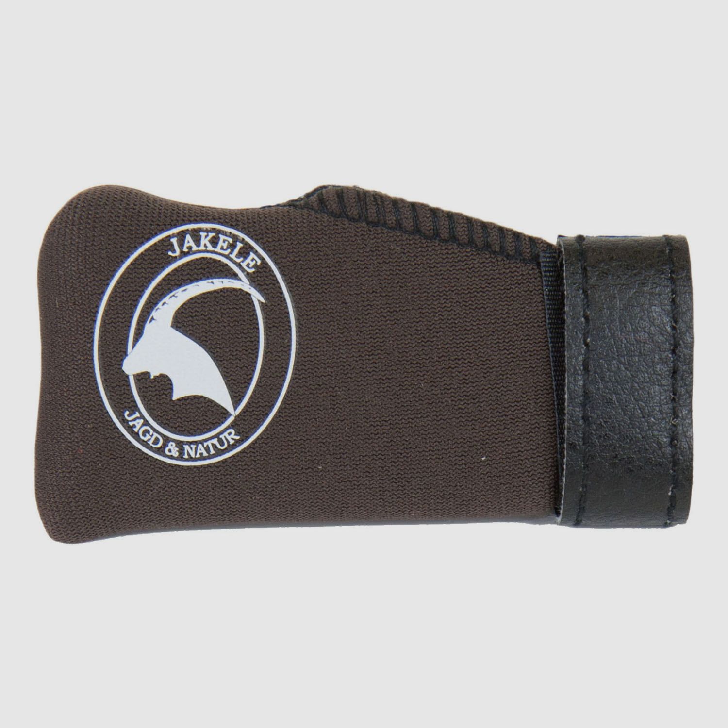 Muzzle protector for weapons with combined barrel brown