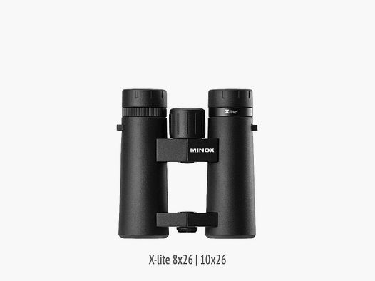 Minox X-lite prismáticos versiones: 8x26